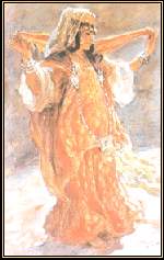 Ouled Nail Dancer, by Etienne Dinet